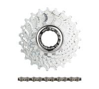 Campagnolo Ensemble d'usure cassette + chaîne Veloce 10 vitesses gris 12-23