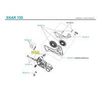 Campagnolo Ensemble Stabilisateur Ekar 13