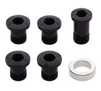 Campagnolo Super Record/record/chorus Chainring Screw Set 5 Units Noir Black