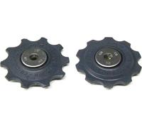 Campagnolo RD-RE600 Galets de dérailleur Record 9 vitesses - R1134730 Largeur 8,8mm, noir (1 paire)