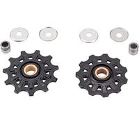 Campagnolo Jeu de galets Record 12 Argenté/Noir