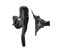 Campagnolo Levier de frein hydraulique gauche Super Record EPS avec manette 140 mm Gris/Noir 2s