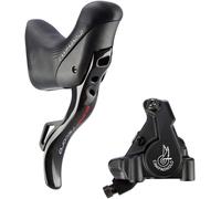 Campagnolo Super Record Hydraulic Eps 140 Mm Right Brake Lever With Shifter Noir 12s Black