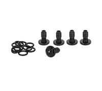 Campagnolo Vis de Fixation 07179864 Mixte-Adulte, Noir/Argent, Taille Unique