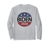 Campaign Merch Retro Vintage Joe Biden For President 2020 Manche Longue