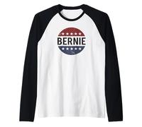 Campaign Merch Retro Vintage Vote Bernie for President 2028 Manche Raglan