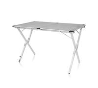 Campart table de camping pliable Louisiana - Pour 4 personnes - Supporte jusqu'à 30 kg - Sac de rangement inclus