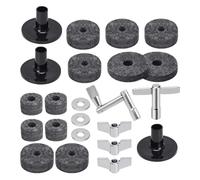 CAMPATICHE DRUM - Kit de remplacement de tambour | Manche de tambour | Manche robuste sans glissement pour instruments de musique | Pad de remplacement du tambour | Rondelle de tambour pour la