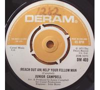 Campbell, Junior Reach Out An Help Your Fellow Man 7" Deram DM403 EX 1973