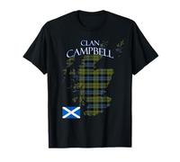 Campbell Scottish Clan Tartan Scotland T-Shirt