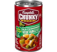 Campbell's Chunky Healthy Request Soup, soupe de bœuf aux légumes à l'ancienne, canette de 533 g