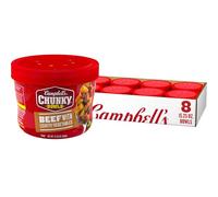 Campbell's Chunky Soup, Beef with Country Vegetables, 15.25 Ounce (Pack of 8) by Campbell's