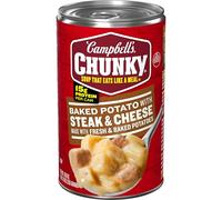 Campbell's Grosses pommes de terre cuites au four avec soupe au steak et au fromage, 533 g