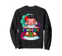 Campeche Muñeca Lelé, The patrimonial Beauty of Mexicans Sweatshirt