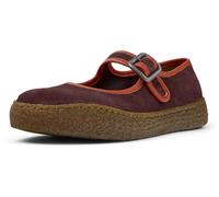 CAMPER Ballerines à lanières 'Peu Terreno' bourgogne, Taille 41