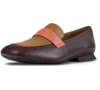 CAMPER Ballerines 'Casi Myra Twins' marron / orange / bordeaux, Taille 40