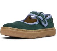 CAMPER Ballerines 'Kiddo' azur / brocart / vert foncé, Taille 29
