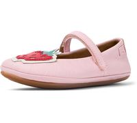 CAMPER Ballerines 'Right Kids Twins' rose pastel / rouge sang, Taille 28