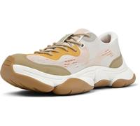 CAMPER Baskets basses 'Karst 2' jaune d'or / gris clair / kaki / orange, Taille 36