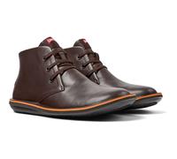 Camper Bottines Beetle 36530 cuir lacets talon 2 cm marron foncé 060 Homme EU 44