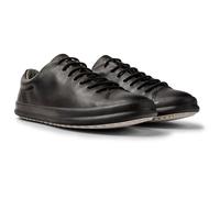 Camper Baskets homme CHASIS K100373-008 Cuir noir Lacets Semelle 100% caoutchouc 42