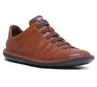Camper Beetle Hommes Slip-On Casual En Cuir Doux Marron Tailles EU 39-46