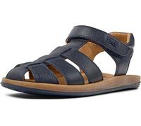 Camper Bicho 80177-005, Sandales Bout Ouvert garçon - Bleu - Blau (Krypton Denim/Bicho Orgreen), 36