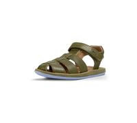 Camper Bicho 80177-005, Sandales Bout Ouvert garçon - Bleu - Blau (Krypton Denim/Bicho Orgreen), 36