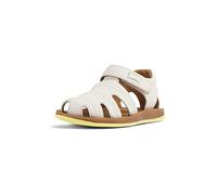 Camper Bicho First Walkers 80372 Sandales unisexes à sangle en T pour enfant, Blanc naturel., 7.5 UK