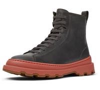 CAMPER Bottes à lacets ' Brutus+ ' gris foncé / orange, Taille 40
