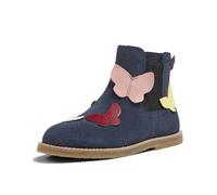 CAMPER Bottes 'Savina Twins' bleu foncé / jaune / rose / rouge, Taille 25