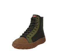 CAMPER Bottines à lacets 'Barly' marron / vert clair / vert foncé, Taille 44