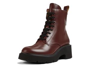 CAMPER Bottines à lacets 'Milah' bordeaux / noir, Taille 37