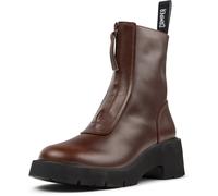 Camper Milah K400776 Bottines zippées, pour femme, marron moyen 007, 38 UE, Marron moyen 007, 38 EU