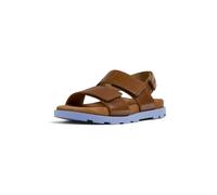 Camper Garçon Unisex Kinder Brutus K800598 Sandales à 2 Bretelles, Marron Moyen 002, 33 EU