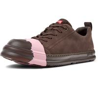 CAMPER Chaussure à lacets 'Junction Runner' brun foncé / rose, Taille 41