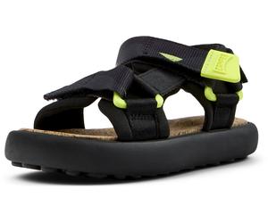 CAMPER Chaussures ouvertes 'Pelotas Flota' jaune fluo / noir, Taille 34