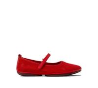Camper Mocassin-Ballerine Right Nina pour Femme, Taille Moyenne, Rouge 36 (EU)