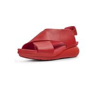 Camper Femme Balloon Sandale cale, Rouge 062, 38 EU