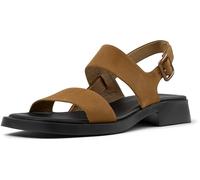 Camper Femme Dana K201486 Sandales à 2 Bretelles, Marron Moyen 011, 40 EU