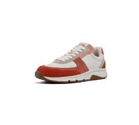 CAMPER Baskets basses nude / rouge rouille / melon / blanc, Taille 38