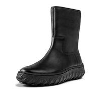 Camper Femme Ground K400655 Bottine moyenne à fermeture éclair/élastique Noir 001, 35 (EU)