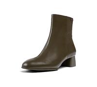 Camper Femme Katie K400664 Bottine moyenne à fermeture éclair/élastique Vert foncé 007, 39 (EU)