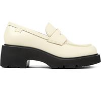 Camper Femme Milah K201425 Mocassin Blanc Naturel 016, 42 (EU)