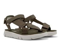 Camper Femme Oruga Sandal K200356 Strap, Vert Moyen 012, 37 EU