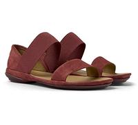 Camper Femme Right Nina 21735 Sandales Plates, Bourgogne 085, 38 EU