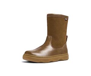 Camper Fille Kiddo K900332 Bottine moyenne à fermeture éclair/élastique Marron moyen 001, 28 (EU)