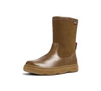 Camper Fille Kiddo K900332 Bottine moyenne à fermeture éclair/élastique Marron moyen 001, 34 (EU)
