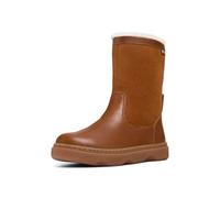 Camper Fille Kiddo K900332 Bottine moyenne à fermeture éclair/élastique Marron moyen 003, 34 (EU)