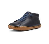 Bottines garçon bleu marine en cuir Bleu Marine 29